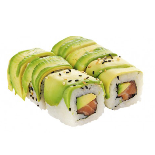 Dragon roll saumon